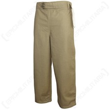 REVERSIBLE TAN CANVAS MOUNTAIN TROUSERS - Repro WW2 German Gebirgsjager Pants