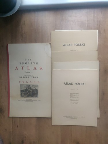 1953 1956 atlas polski - -,