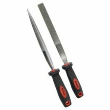  2pc Diamond File Set 120mm