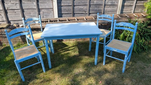 Dining table and chairs set - dining,