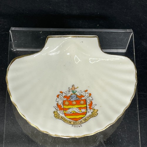Poole crested china goss - poole,