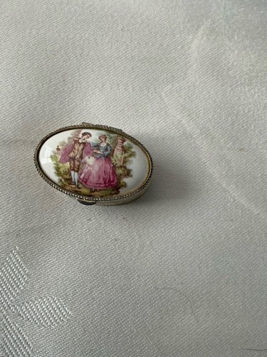 Vtg italian italy pill box - vtg,