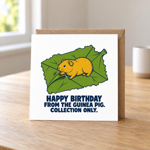 Funny birthday card from the - funny,