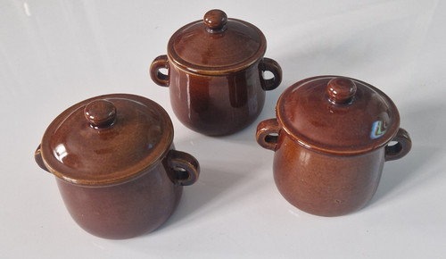 Set brown glossy - set, of