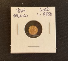 1865 - Peso Mexico Mexican