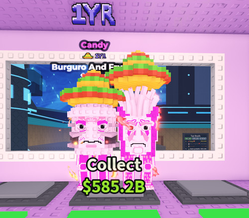 Burguro and fryuro 1yr - and, (candy)