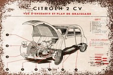 Citroen 2cv Parts diagram