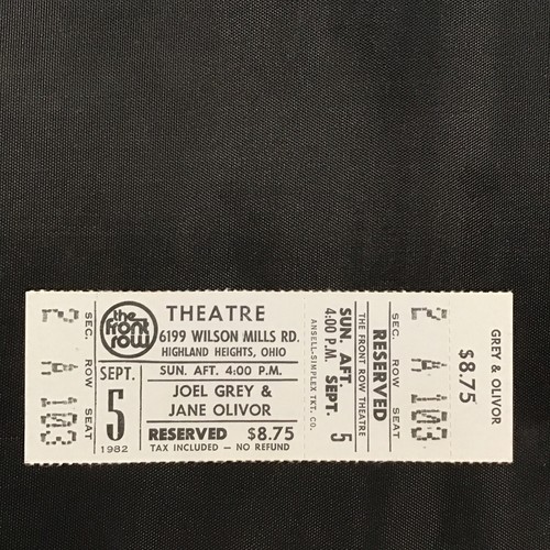 1982 joel grey - &, oliver