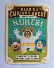 Bear Yoyo Curious Quest Cards