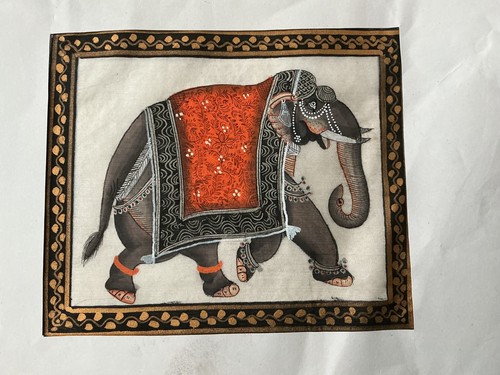 Vintage indian elephant - vintage,