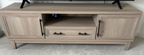 Next langton wooden unit - langton, tv