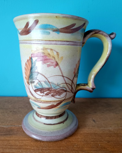 Denby hand painted signed - denby,