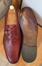 Vintage Mens Monk Strap Shoes