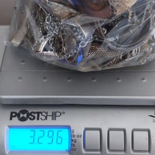 3.2KG JOB LOT BROKEN Vintage & Modern Silver/Gold Tone Jewellery Bundle