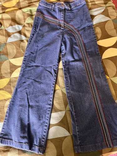 Modcloth fervour rainbow 70s - rainbow,