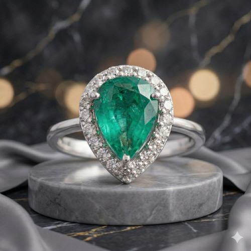 Natural emerald - ct,