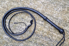 4  Feet Long 8 Plait Black