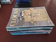 Joblot 49 CLOCKS Magazine Horology Collectors & Restorers from Mar 1992-Aug 2000