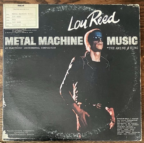 Lou reed metal machine music - reed,
