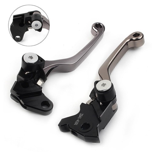 Grey disc brake clutch levers - grey,