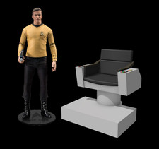 3D Printed Star Trek TOS Captain's Chair 3.75" Scale