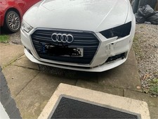 AUDI A3 S3 2017 - 2020 OEM S LINE HATCHBACK FRONT BUMPER + PDC & WASH JETS