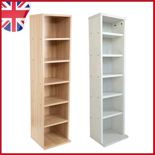 Tier wood dvd - 6-tier, cd