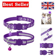 2-Pack Adjustable Violet Cat