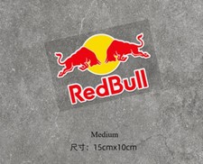 Reflective Red Bull Sticker