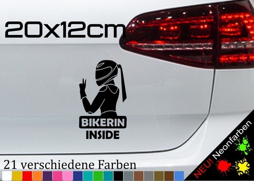 Biker inside sticker respect - inside,
