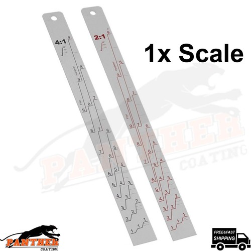 Paint mixing measuring stick - paint,