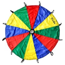 METIS Kids Parachutes [6ft – 30ft] | KIDS PLAY PARACHUTE – Rainbow Parachute