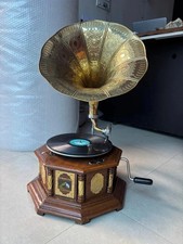 Vintage hmv gramophone fully - hmv,