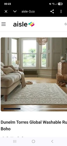 Dunelm torres global washable - torres,