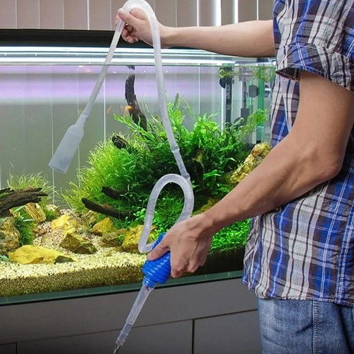 Fish tank cleaner - tank, siphon