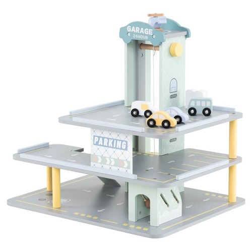 Northio wooden parking garage - wooden,