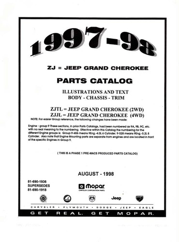 1997 1998 jeep - jeep, cherokee