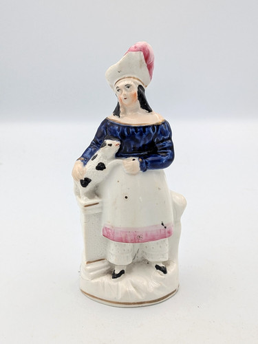 Victorian staffordshire figure - staffordshire,