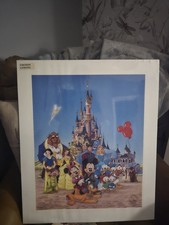 Disney Disneyland Paris 5th Anniversary Print Limited Edition