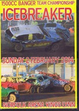 Kings Lynn 2014 Icebreaker 1500cc banger team racing DVD play tested