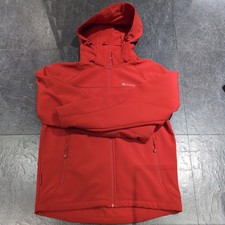 Mountain Warehouse Softshell Jacket Fleece Lined Small Red