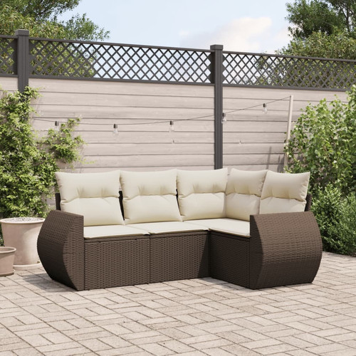 Garden sofa set brown - set,