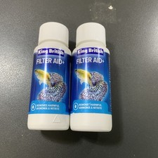 FILTER AID+ - (100ml) - King British Aqua Fish Safe Water Short exp date 06-2025