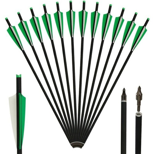 12x 20inch carbon - bolts, arrow