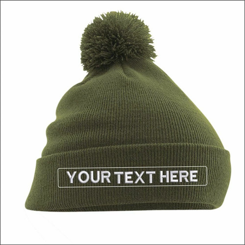 Beechfield personalised pom - beechfield,