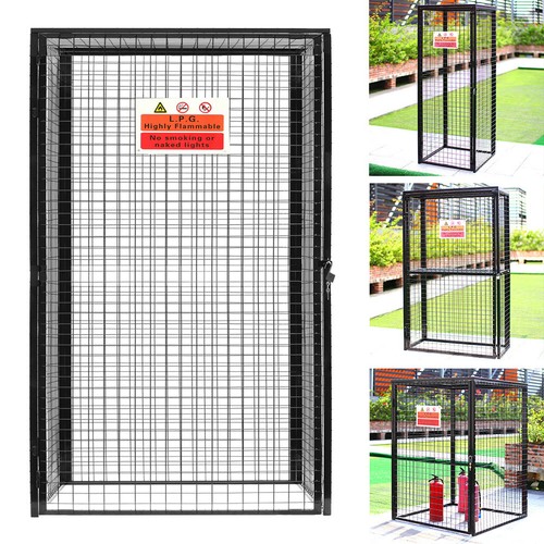 Steel locker security cage - security, gas
