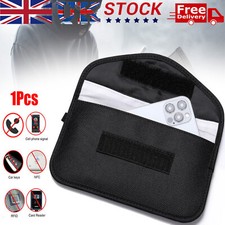 Car Key Signal Blocker Case LARGE Faraday phone Pouch RFID Blocking Bag 