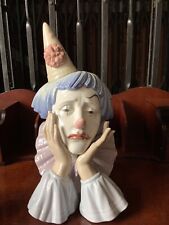 Lladro Porcelain Sad Jester