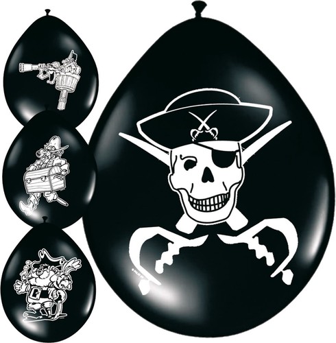 Pirate balloons 8 - pirate,