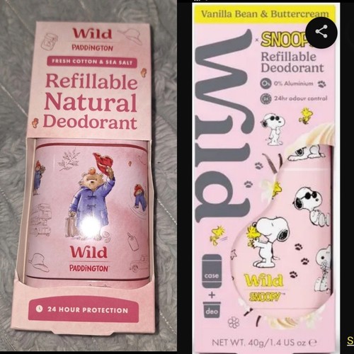 Wild deodorant snoopy and - wild,